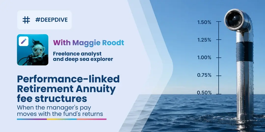Image Research guru Maggie Roodt takes a look at retirement annuities that cost more if the fund you're in does better. Are performance-based fee scales fair to the investor?