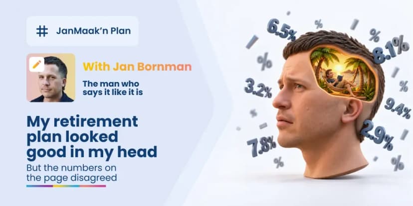 My retirement plan looked good in my head, but the numbers on the page disagreed