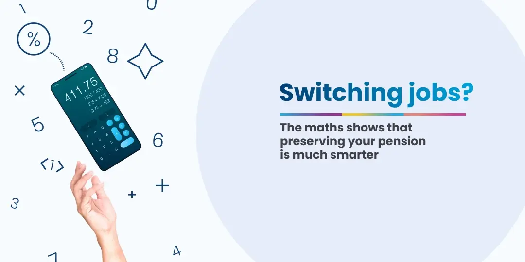 Image Thinking about cashing out your pension when you move jobs? The maths shows that preserving your retirement savings is much smarter.